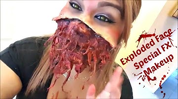 Exploded Face | SFX Makeup