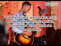 Israel Mbonyi - Nina Siri [Karaoke Version]