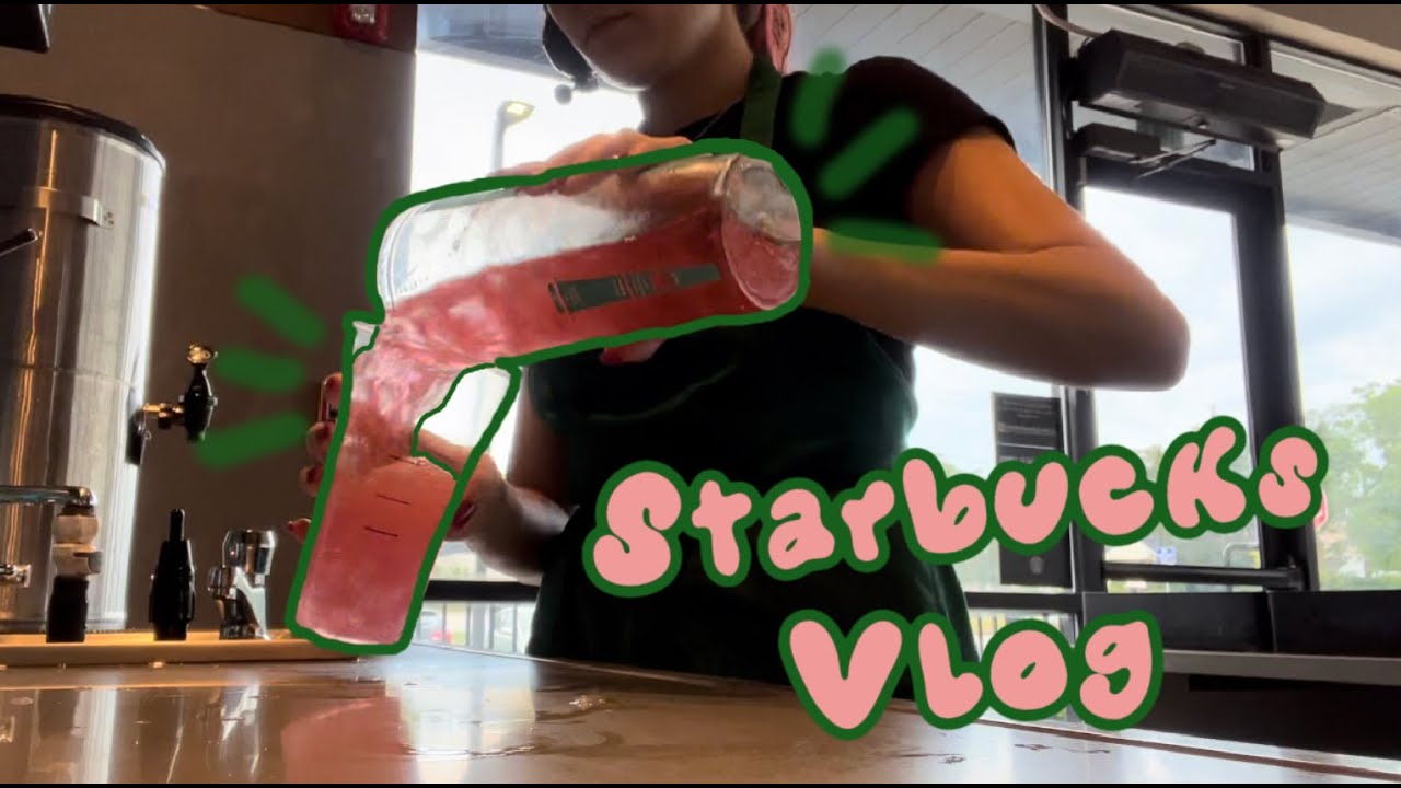 STARBUCKS VLOG — готовьте коктейли вместе со мной!