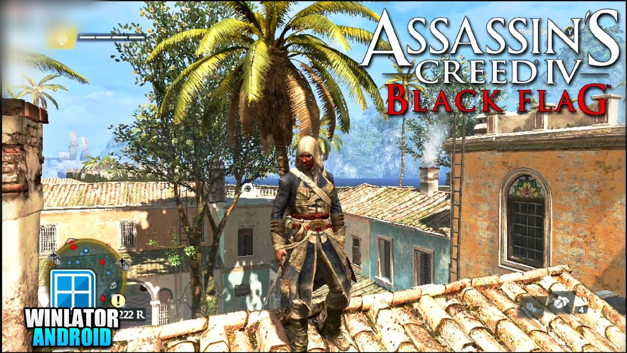 Assassin's Creed IV Black Flag on Android Winlator v11 BETA Gameplay ...