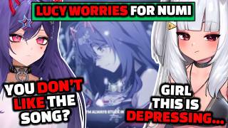 Lucy is Concerned about Numi s Depressing Song Themes