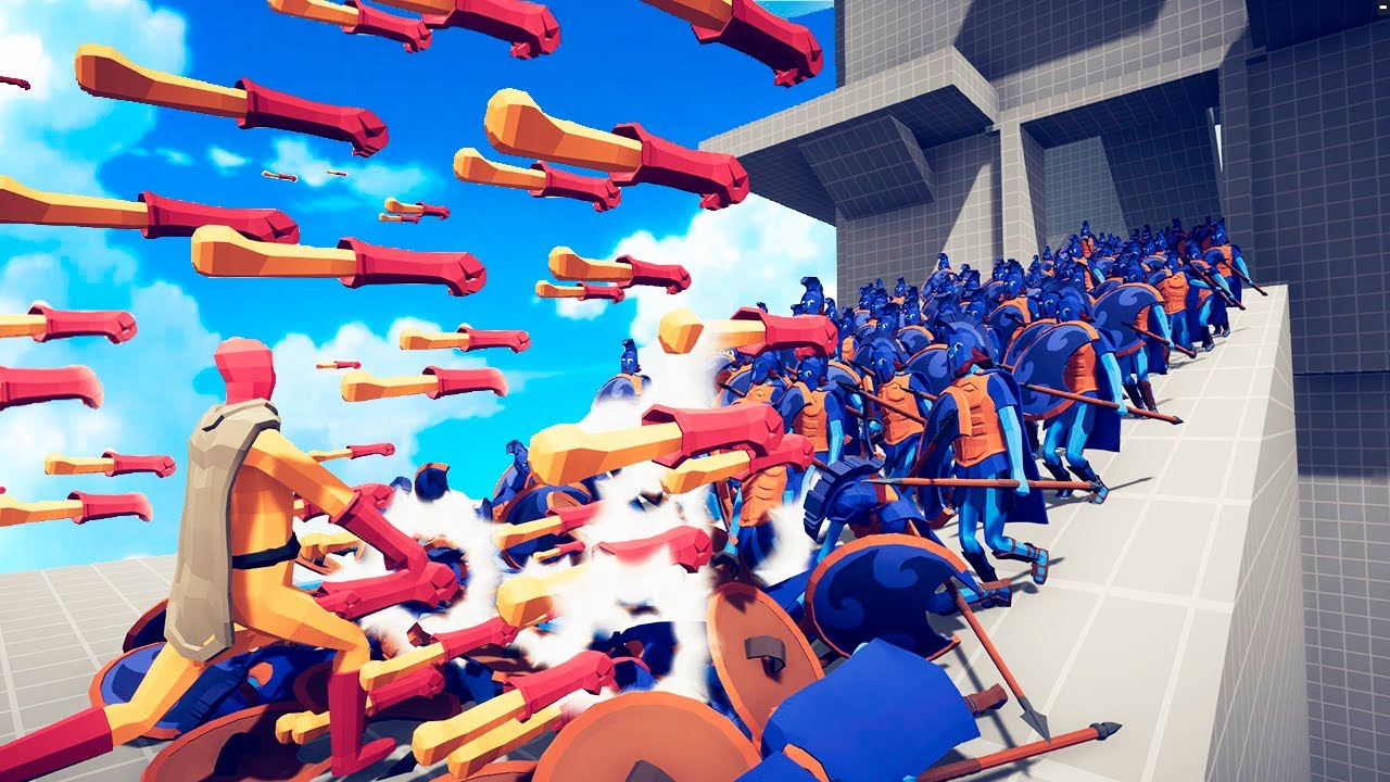 SAITAMA VS EJERCITOS GIGANTES | TOTALLY ACCURATE BATTLE SIMULATOR