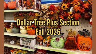 Fall Dollar Tree Plus Section | Dollar Tree Fall 2026