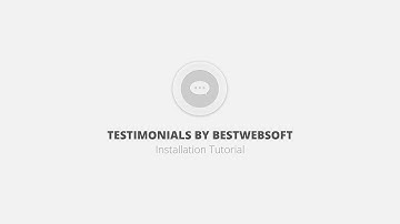 Testimonials by BestWebSoft WordPress Plugin - Installation Tutorial