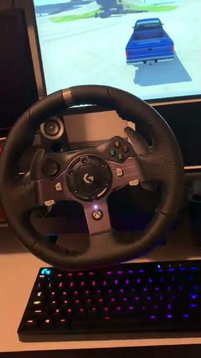 bag sne hvid amme Driving Bugatti - Logitech G29 Driving Force - YouTube