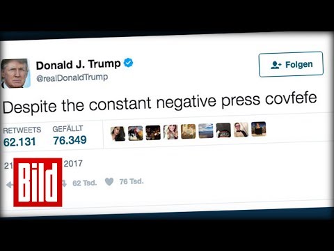 Video: Donald Trump Und Sein Covfefe