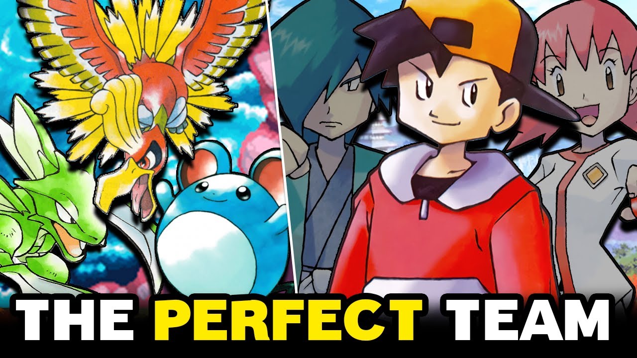 Your PERFECT Team for Pokemon Gold and Silver - YouTube