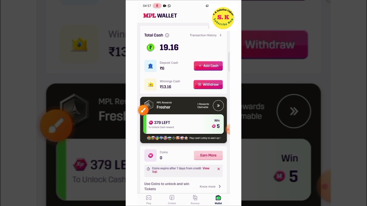 MPL app se paise Apne bank Mein withdraw karna sikhe