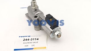 Modulating Valve 244-3114 2443114 Solenoid Valve for caterpillar CAT 