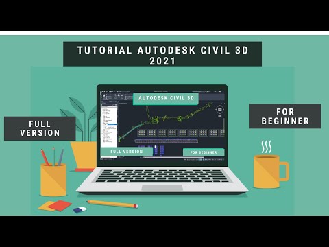 Voltooi Autodesk Autocad Civil 3D 2021-zelfstudie voor beginners