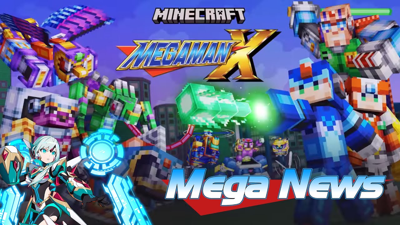 Minecraft Mega Man DLC is out now on Nintendo Switch