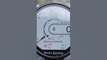 How to reset service reminder in Himalayan 450 #himalayan450 #royalenfield  #himalayan411