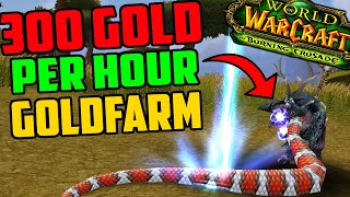 This TBC Goldfarm is Making Me OVER 300 Gold Per Hour!