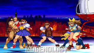 Sakura Kasugano Ibuki Vs Karin Kanzuki Ryuko 2Nd - 2V2 Versus Mode - Mugen Multiverse