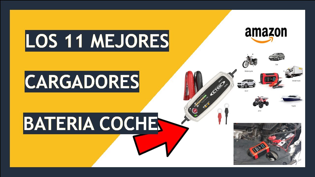 URAQT Cargador Batería para Coche, Moto, ATV, RV, Barco, 8A, 12V