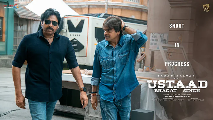 Ustaad Bhagat Singh Shoot in Progress | Pawan Kalyan | Sreeleela | Harish Shankar | Devi Sri Prasad
