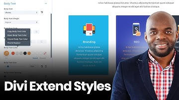 Elegant themes Divi feature - Introducing Extend Styles