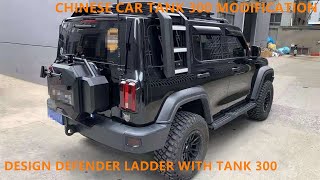 Update our hot car tank 300 assemble with Defender's Side Ladder
