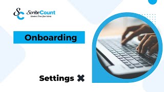Onboarding - Settings