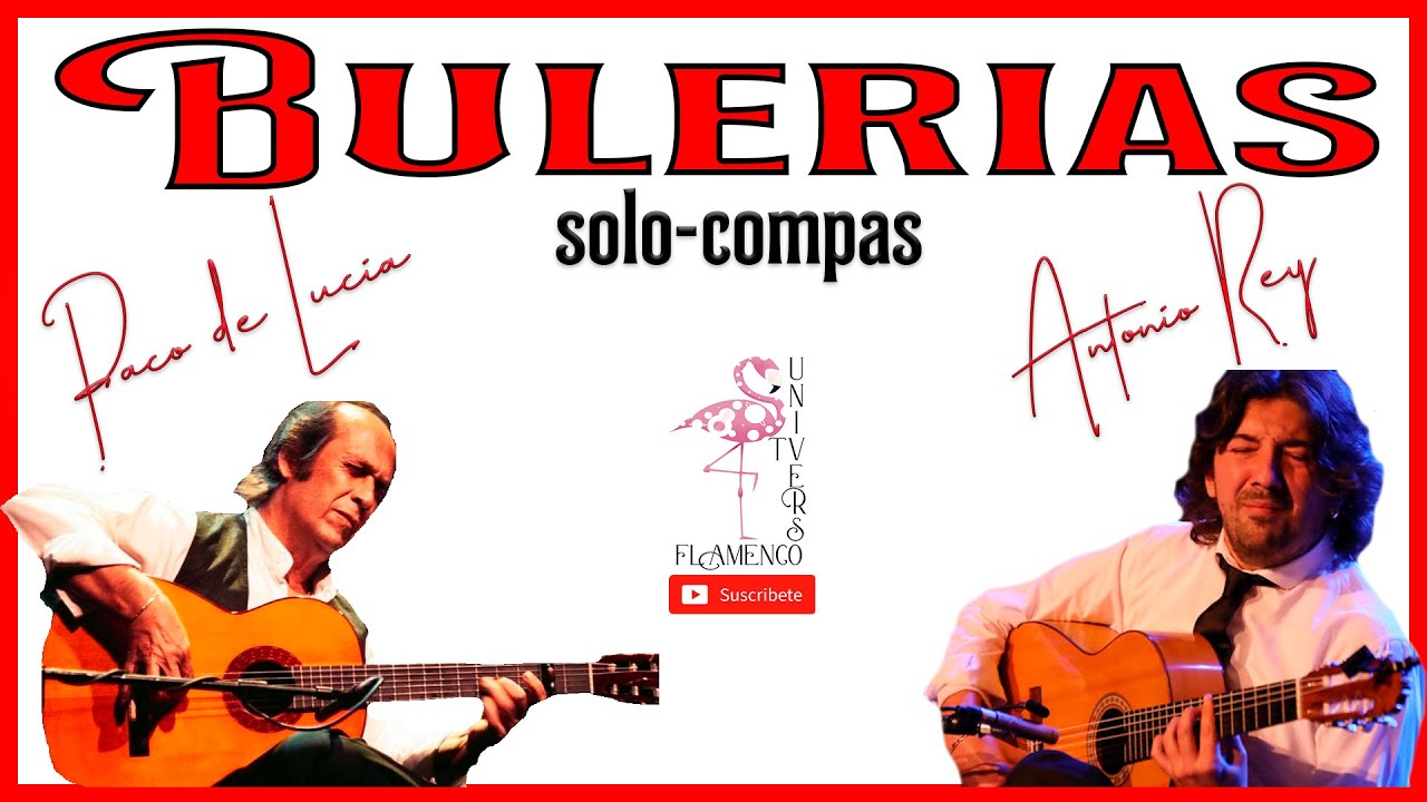 COMPAS POR BULERIAS CAJON Y PALMAS DE "PACO DE LUCIA" Y NUDILLOS DE "ANTONIO REY" VELOCIDAD ALTA