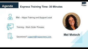 Hippo Express Training: Work Order Process