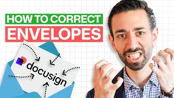 Docusign Tutorial: How To Correct Docusign Envelopes (Step By Step)
