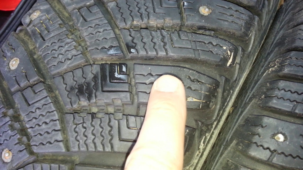 Ошиповка резины ремонтными шипами своими руками. - YouTube