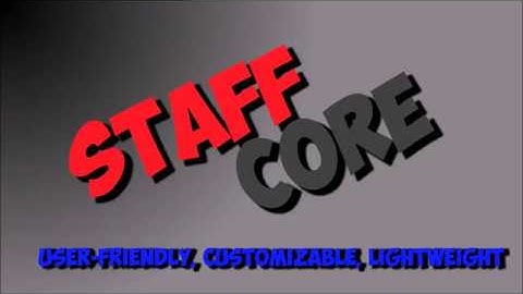 |⚒ | StaffCore |⚒ | Staffmode / Staff Utils / Ban Management ❯ Must Have! ❮ Version 1.2.7
