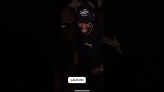 DW FLAME CATCHING FADES AFTER NO JUMPER PODCAST IN HIS HOOD #dwflame #nojumper #shorts