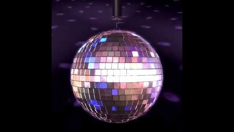3D Model Animation: Disco Ball