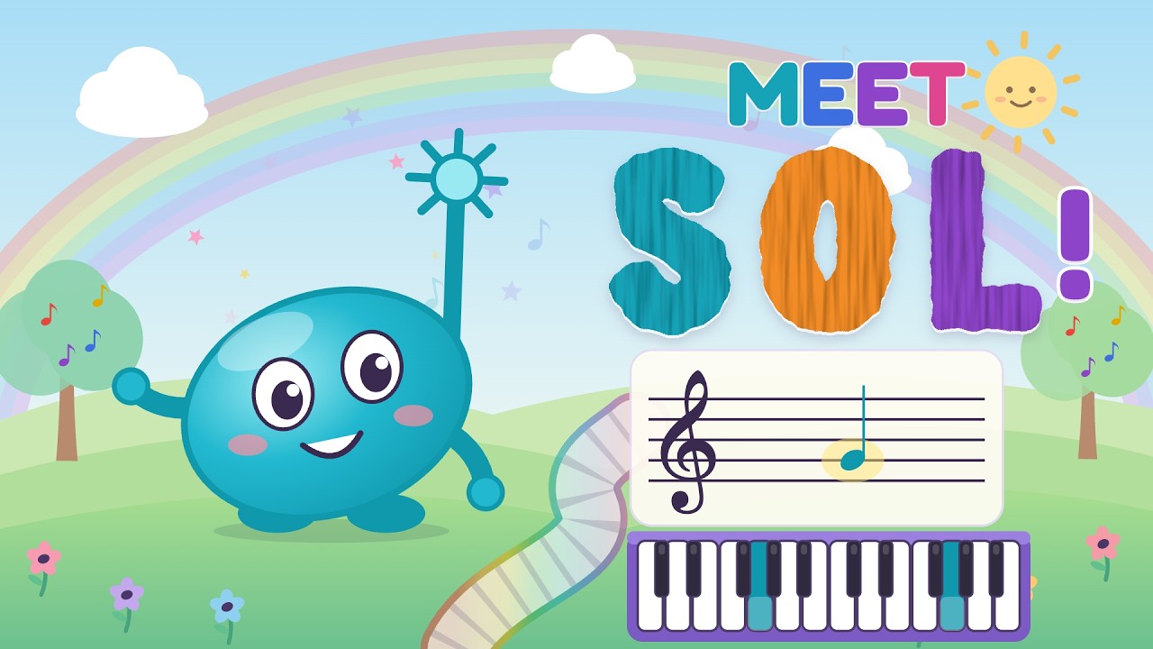 Learn SOL (Note G) 🎹 | Do Re Mi for Kids | Music Academy Ep. 5 - YouTube
