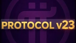 The protocol is complete, and we are moving toward Pi Network legislation