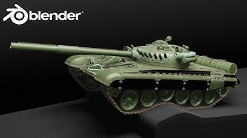 Blender Tank Tracks Tutorial | Physics & Rigid Body Rigging (Arijan)