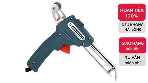 Thử dùng mỏ hàn tự động đẩy thiếc và cái kết