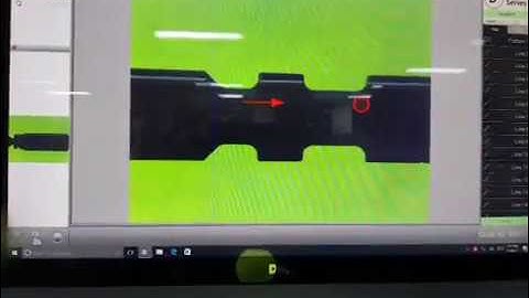 DYNASCAN DIGITAL PROFILE PROJECTOR WITH STITCH FUNCTION2