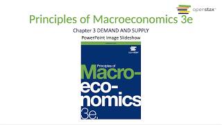 OpenStax Macroeconomics Chapter 3: Demand & Supply