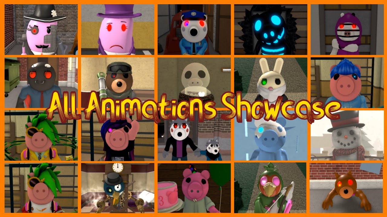 ALL SECRET SKINS in PIGGY! (Showcase) - Roblox 