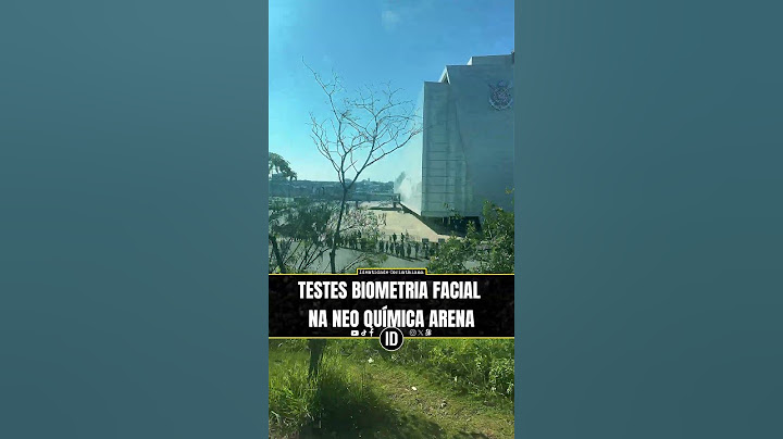 TESTES PARA IMPLEMENTAÇÃO DA BIOMETRIA FACIAL NA NEO QUÍMICA ARENA