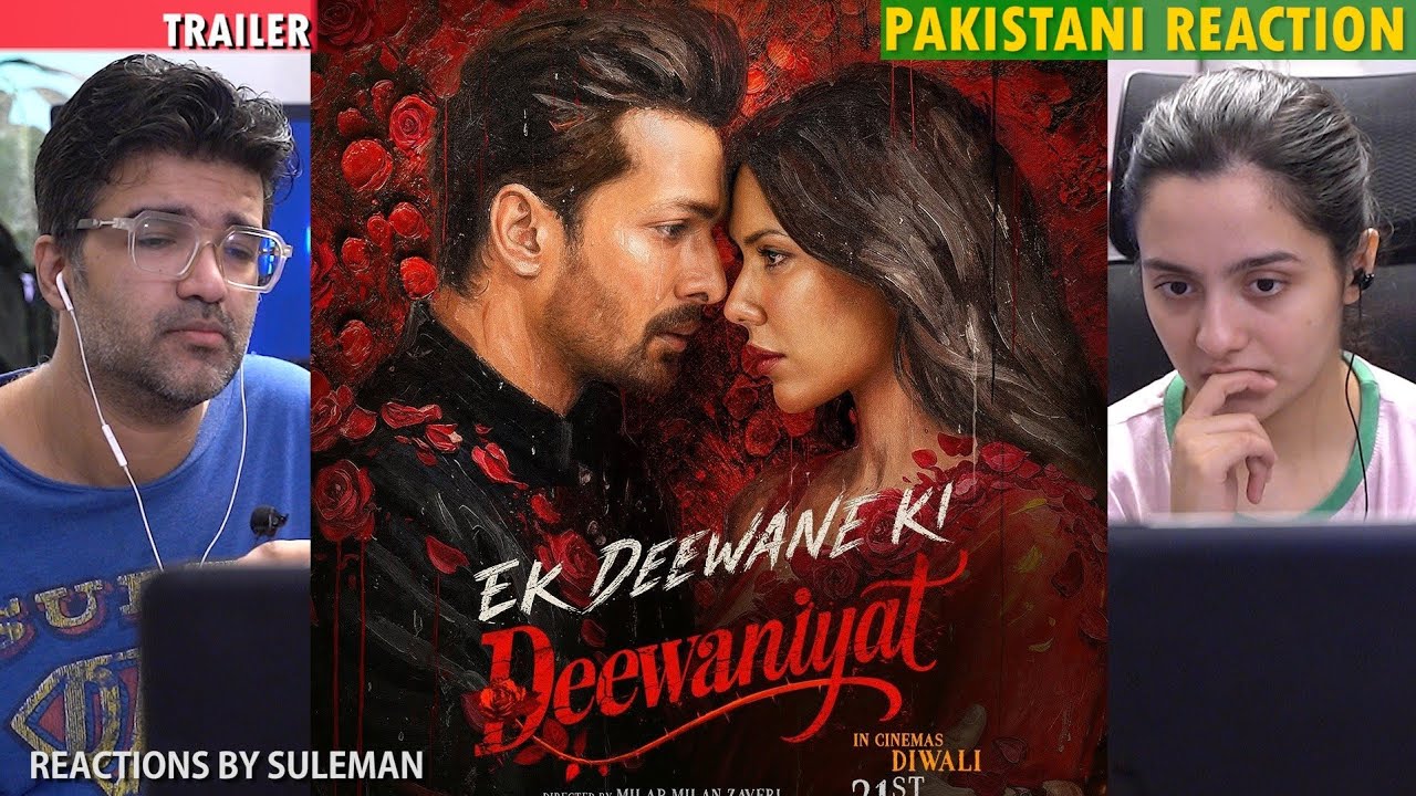 Pakistani Couple Reacts To Ek Deewane Ki Deewaniyat Trailer | Harshvardhan R | Sonam B | Milap Z