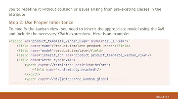 How to Add Attributes to Kanban View Elements in Odoo 11