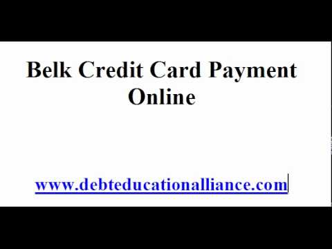 Belk Credit Card