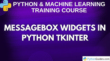 Messagebox in Tkinter | Popup Dialogs in Python GUI