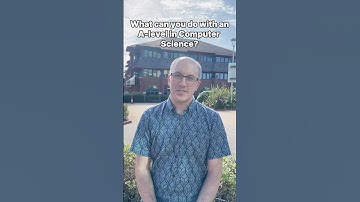 You can study an A-level in Computer Science online! 🧡 #Shorts