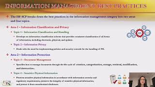Cybersecurity Assurance Chapter 6 Summary - Information Management