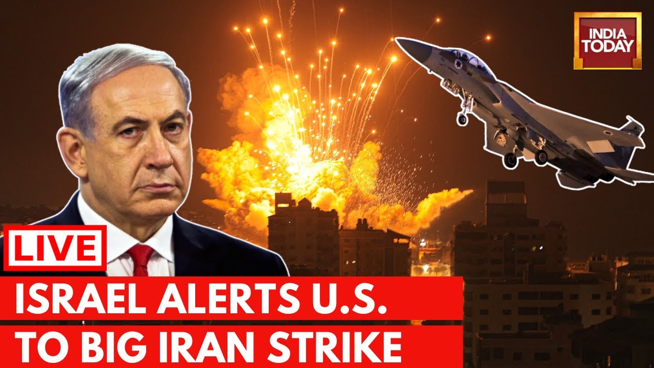 Israel vs Iran Conflict LIVE: Biggest Signal Of Imminent War? | Israel Alerts US To Big Iran Strike