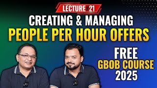 People Per Hour Offers | GBOB Course Lecture#21 | Guest Posting Full Course by Shahzad Ahmad Mirza