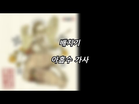배치기 - 아홉수 [가사] [Lyrics]