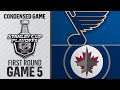 04/18/19 First Round, Gm5: Blues @ Jets