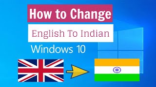 How to change language from English to Indian on Windows 10 screenshot 4