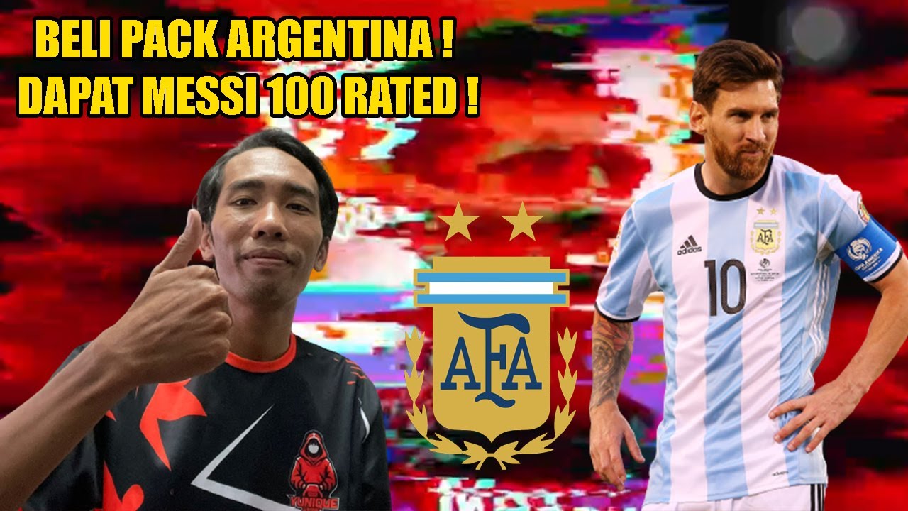 ARGENTINA PACK DAPAT MESSI AMF RATING 100 ? FINAL EVENT NEGARA JUMPA MALAYSIA ! EFOOTBALL 2023